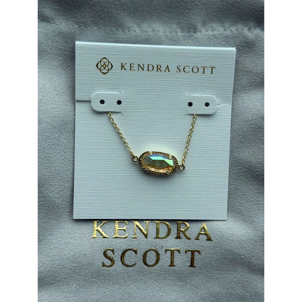 Kendra Scott Yellow Pendant Necklace